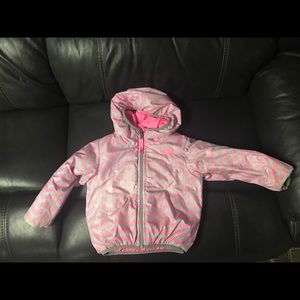 North Face Toddler girl 2t coat, reversible